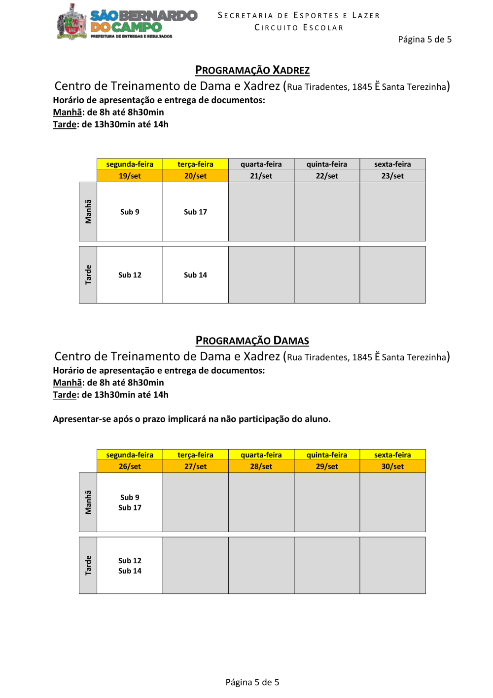 Boletim 9 Brasileiro 2022, PDF, Xadrez