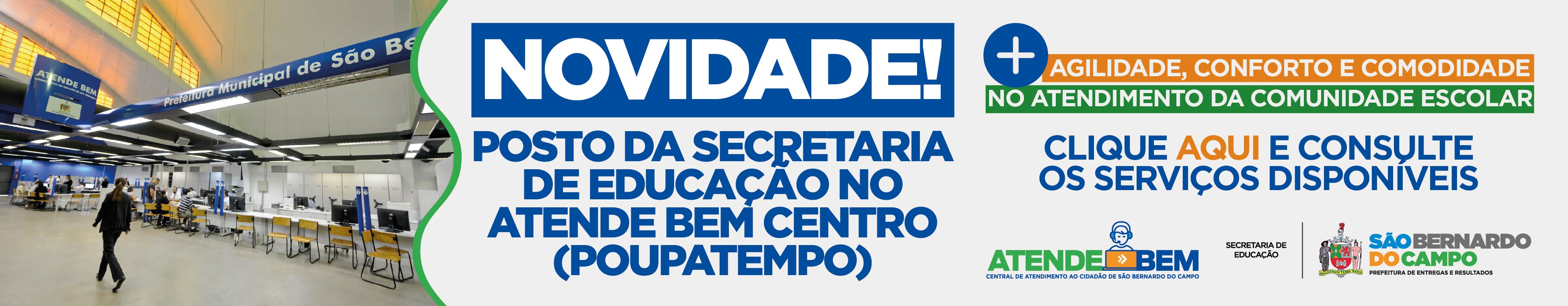 BANNER EDUCAÇÃO ATENDE BEM