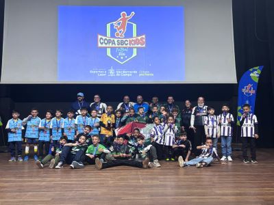 Com destaques da edição, Copa SBC Kids de Futsal 2026 premia talentos entre 40 equipes
